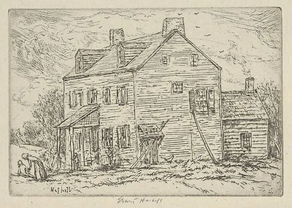 Old House–Staten Island — Ernest Haskell