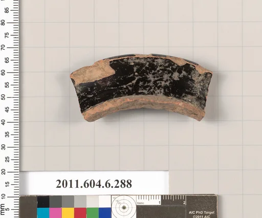 Terracotta rim fragment of a kalathos?