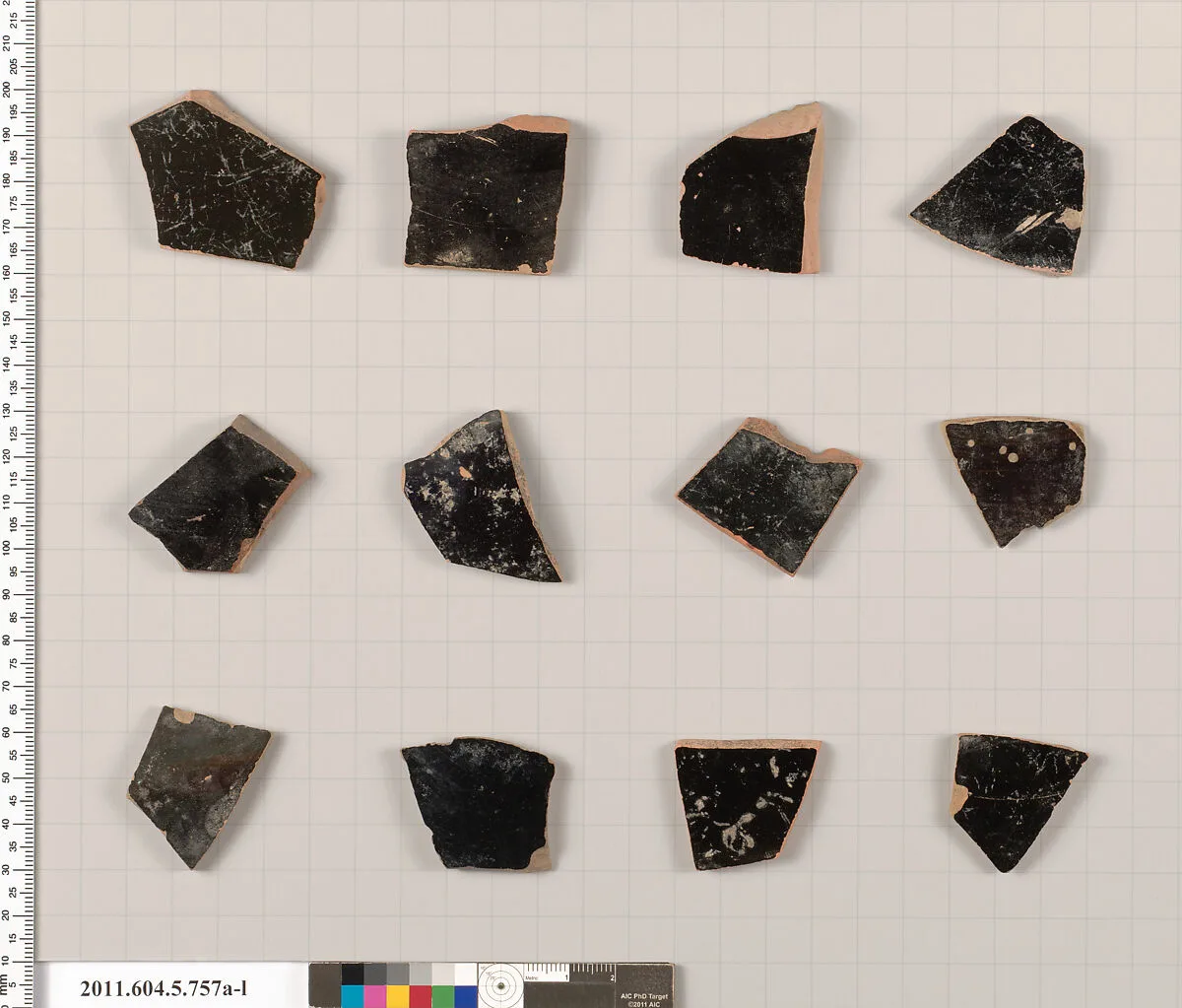 Terracotta fragments of kylikes (drinking cups) — Unknown