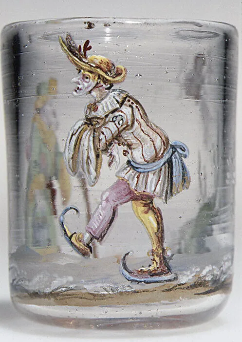Schnapps glass (one of twelve) — Unknown