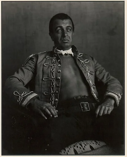 Robert Brauns of the Hillburn Players as Emperor Jones