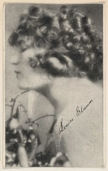 Louise Glaum, bakery card from the Movie Stars series (D55), issued by the Morehouse Baking Company — Morehouse Baking Company