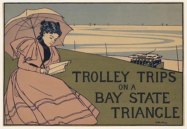 Trolly Trips on a Bay State Triangle — Charles Herbert Woodbury|Heliotype Printing Co.