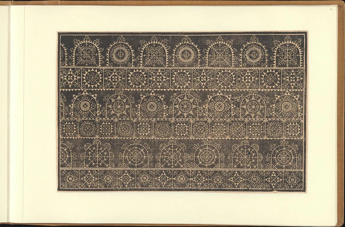Schon newes Modelbuch...Page 2(r) — Sigismundus Latomus