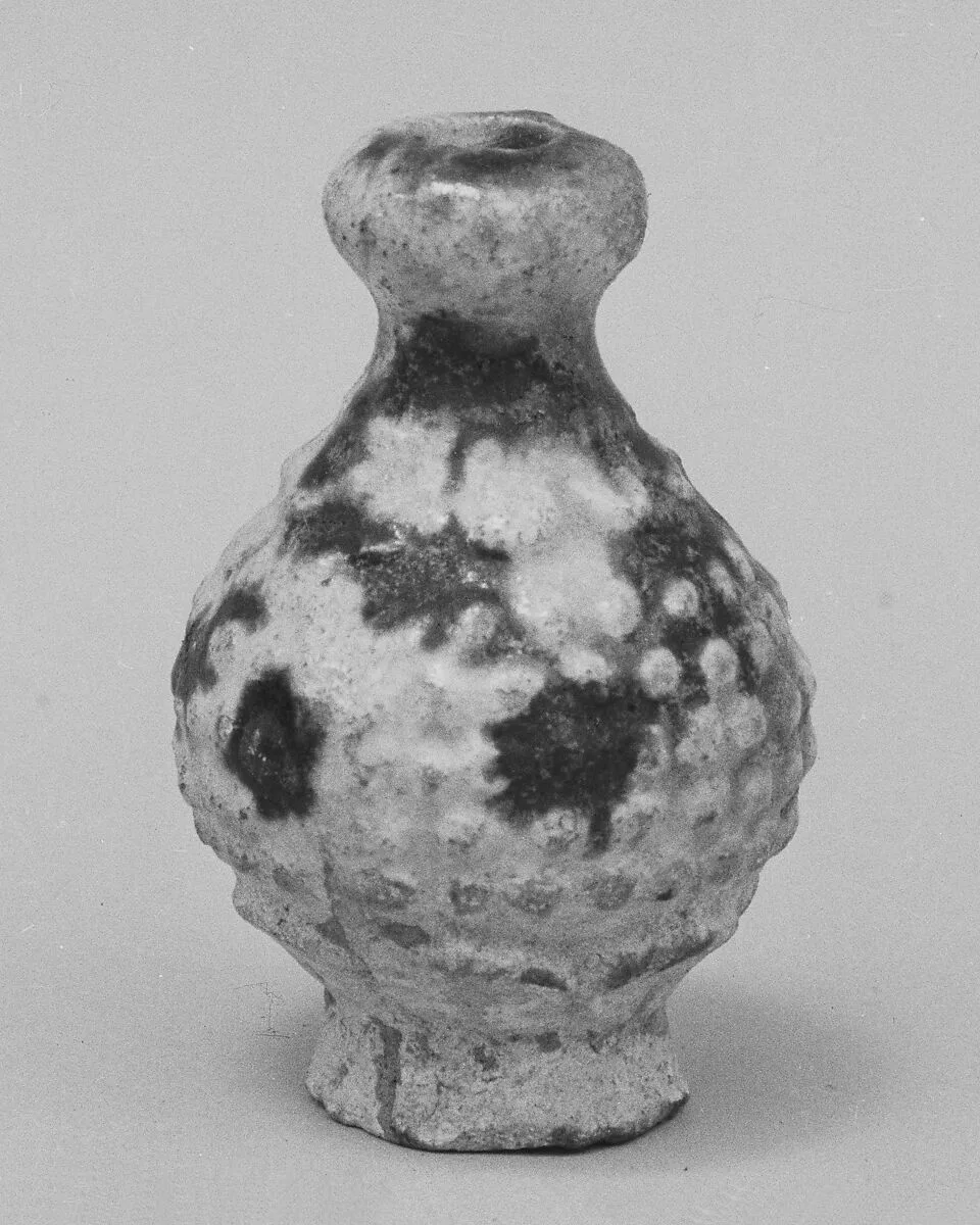 唐 三彩陶壶|Miniature bottle — Unknown