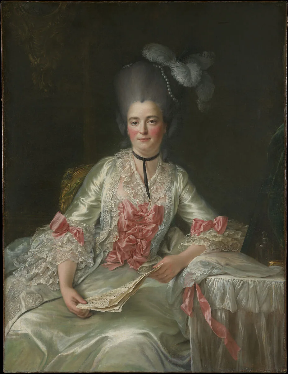 Marie Rinteau, called Mademoiselle de Verrières — François Hubert Drouais