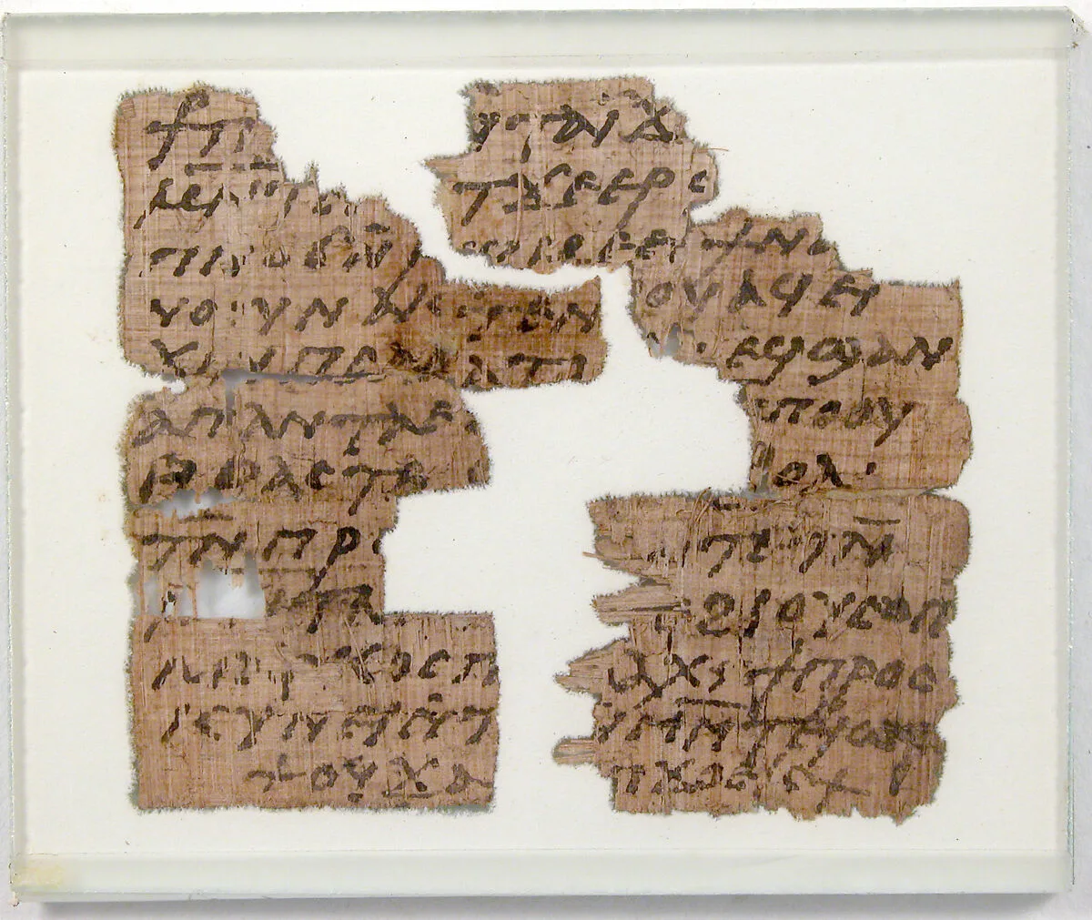 Papyri Fragments of a Letter to Epiphanius and Psan — Unknown