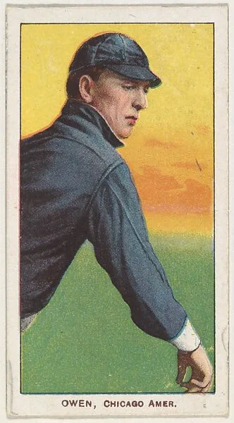 Owen, Chicago, American League, from the White Border series (T206) for the American Tobacco Company — American Tobacco Company