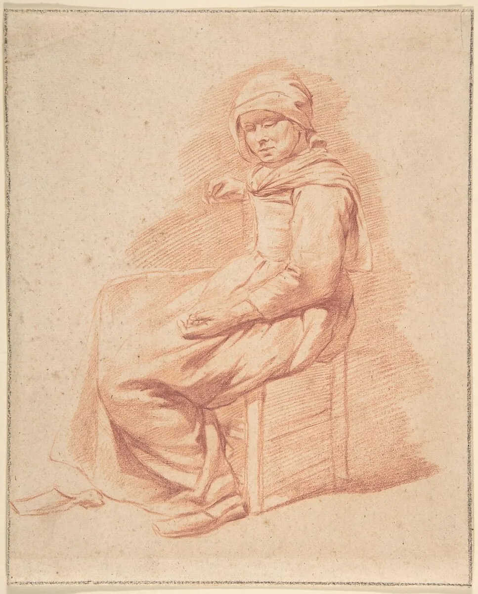Seated Young Woman — Gerrit Adriaensz Berckheyde