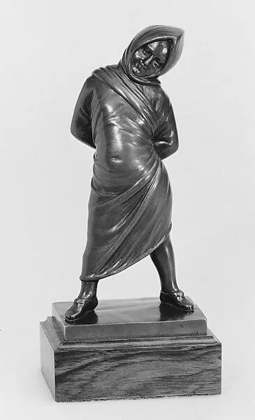 Roman Jester (Petit fou de Rome) — Antoine-Louis Barye|Barbedienne Foundry