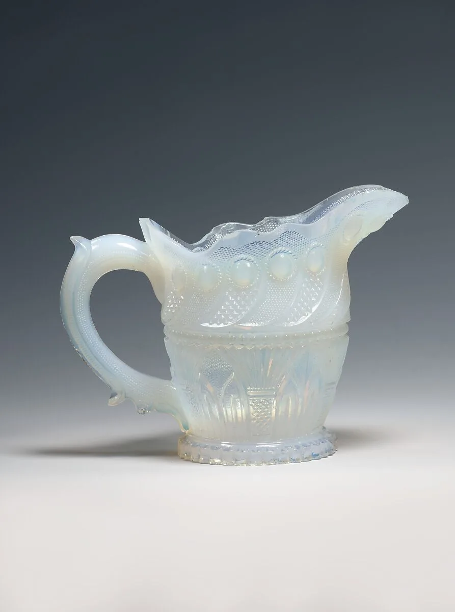 Cream pitcher — Boston & Sandwich Glass Company