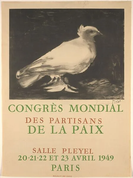 World Congress of the Peace Partisans — Pablo Picasso|Fernand Mourlot|Fernand Mourlot