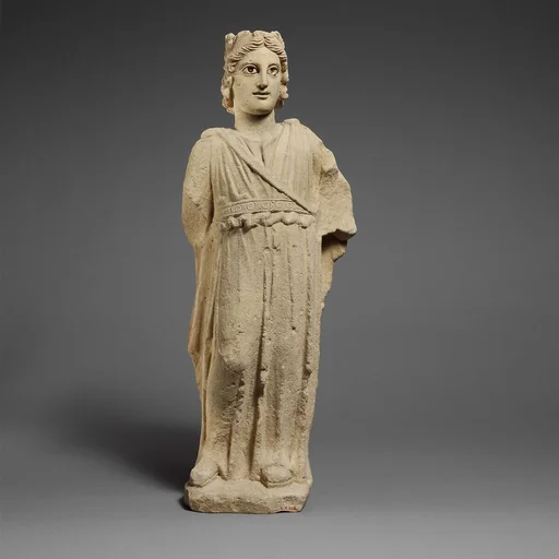 Limestone statue of Apollo