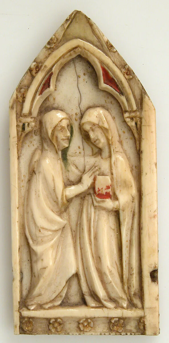 Plaque with the Visitation — Unknown