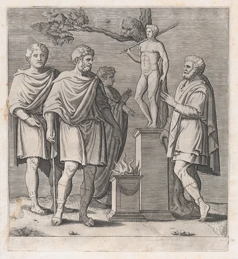 Speculum Romanae Magnificentiae: Sacrifice to Hercules
