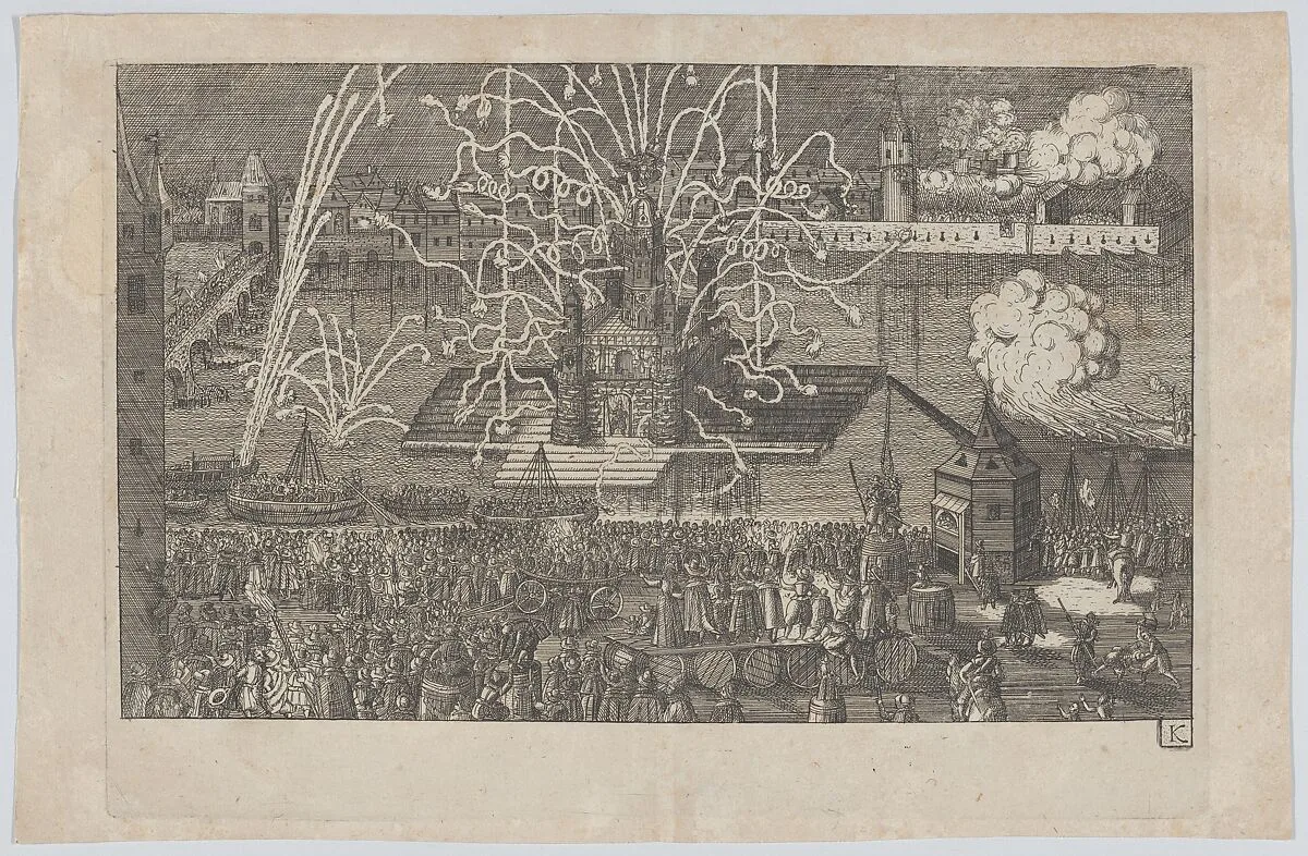 Plate K: Election and Coronation of Emperor Maximilian II — Anonymous, German, 17th century|Willhelm Hoffmans|Johann Bringern