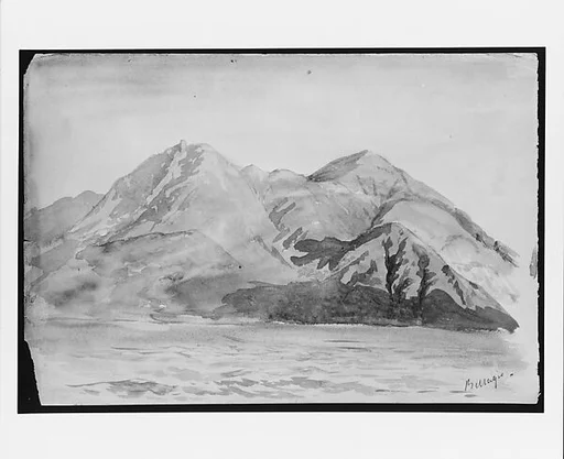 Bellagio, Lake Como (from Switzerland 1869 Sketchbook)