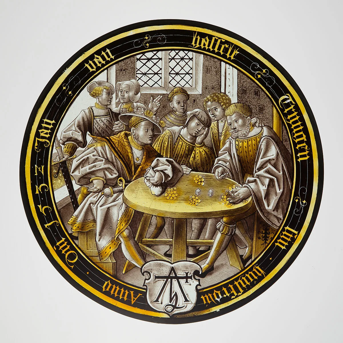 The Prodigal Gambles (one of eight scenes from the story of the Prodigal Son) — Unknown