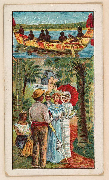 Honolulu, bakery card from the Around the World Series (D92), issued by White Star Bakery — White Star Bakery