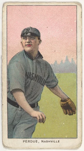 Perdue, Nashville, Southern League, from the White Border series (T206) for the American Tobacco Company
