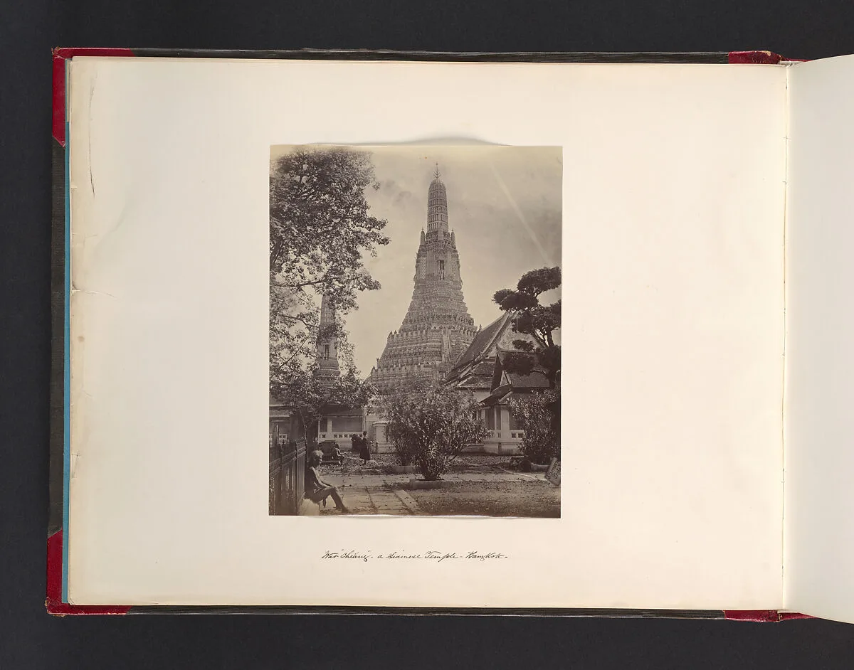 A Siamese Temple, Bangkok — John Thomson