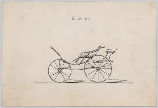Design for Pony Phaeton, no. 3520