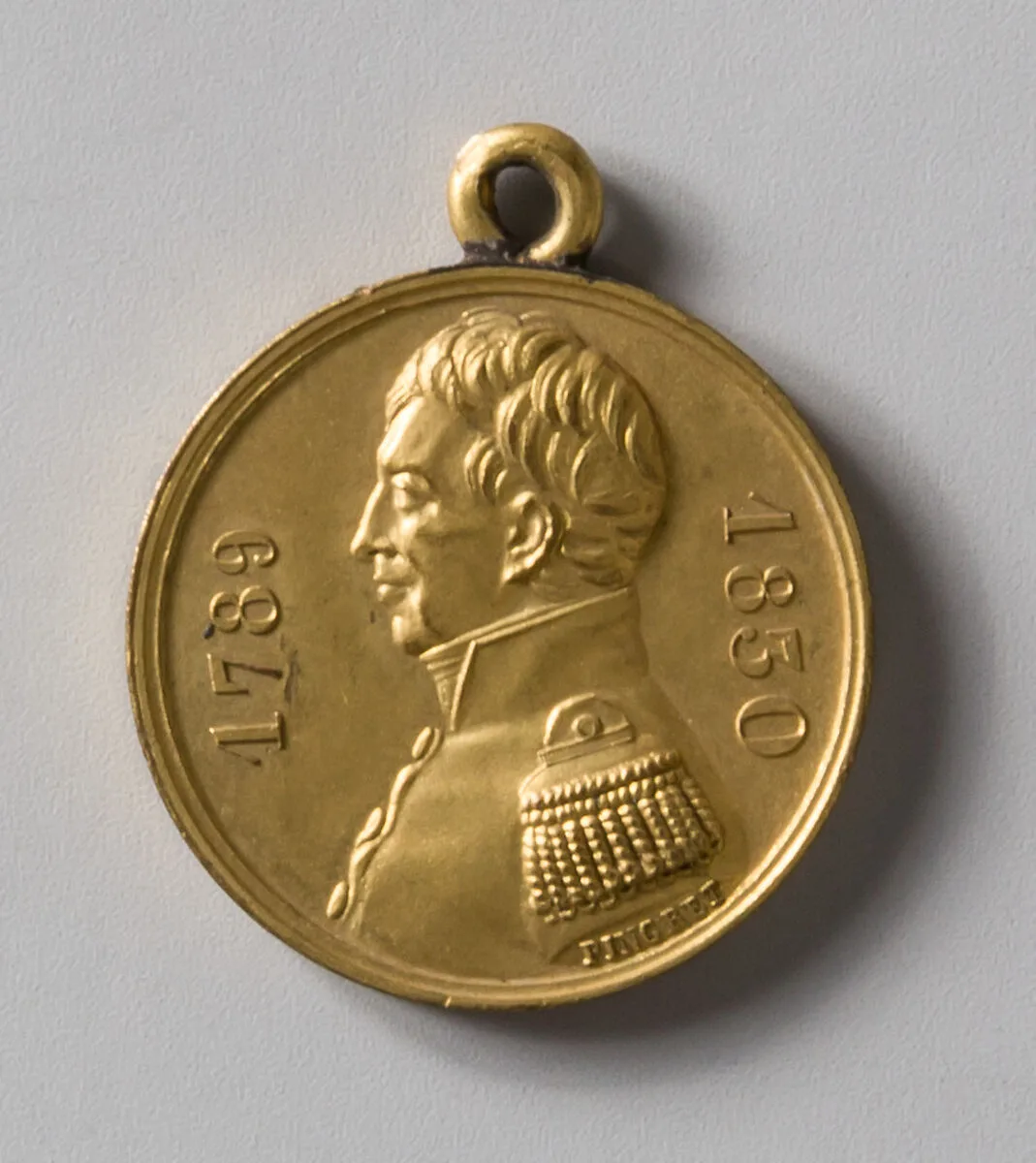 Medal of the Marquis de Lafayette — Joseph Arnold Pingret