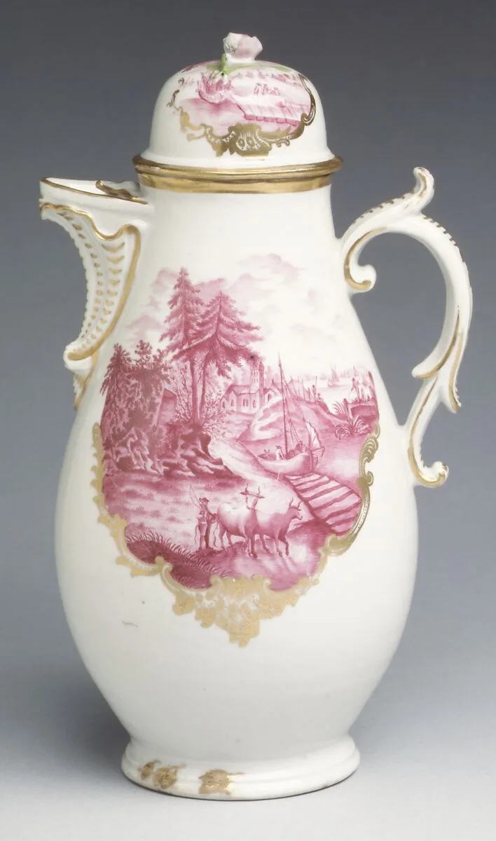 Coffeepot — Volkstedt Porcelain Manufactory