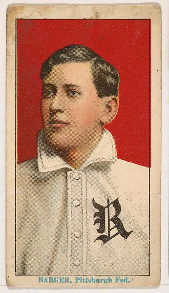Cy Barger, Pittsburgh, from Coupon Cigarettes Baseball Issue, 1914-1916 — Coupon Cigarettes