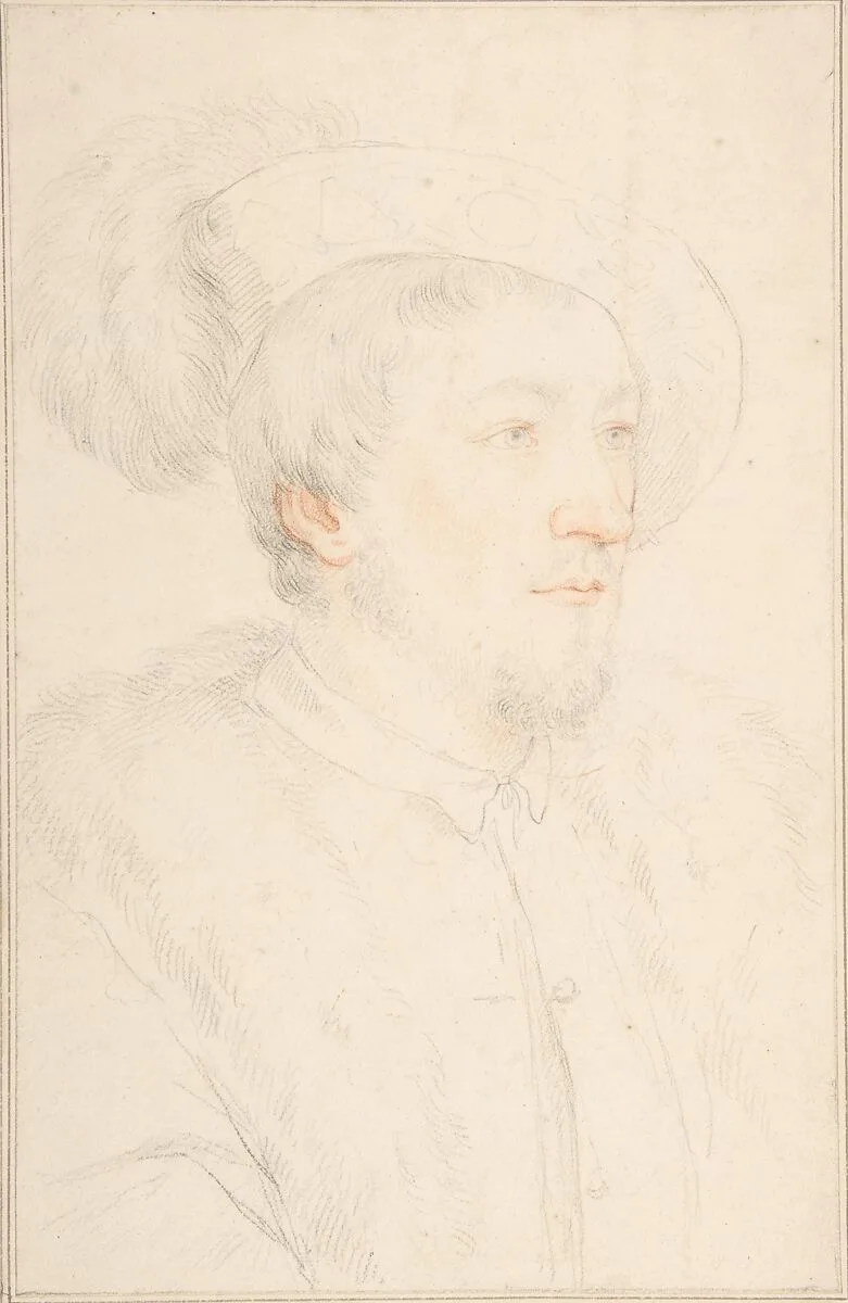 Anonymous portrait — Francesco Bartolozzi|Hans Holbein the Younger