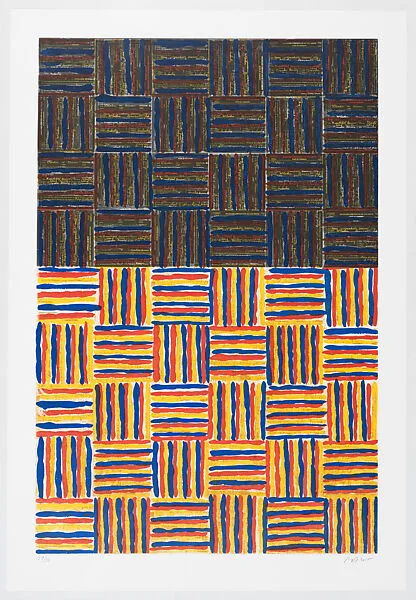 DNA: Etching I — McArthur Binion