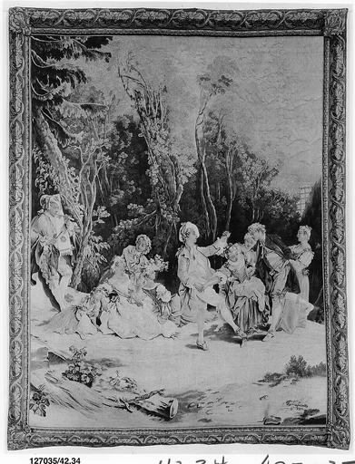 The Dance from a set of the Italian Village Scenes