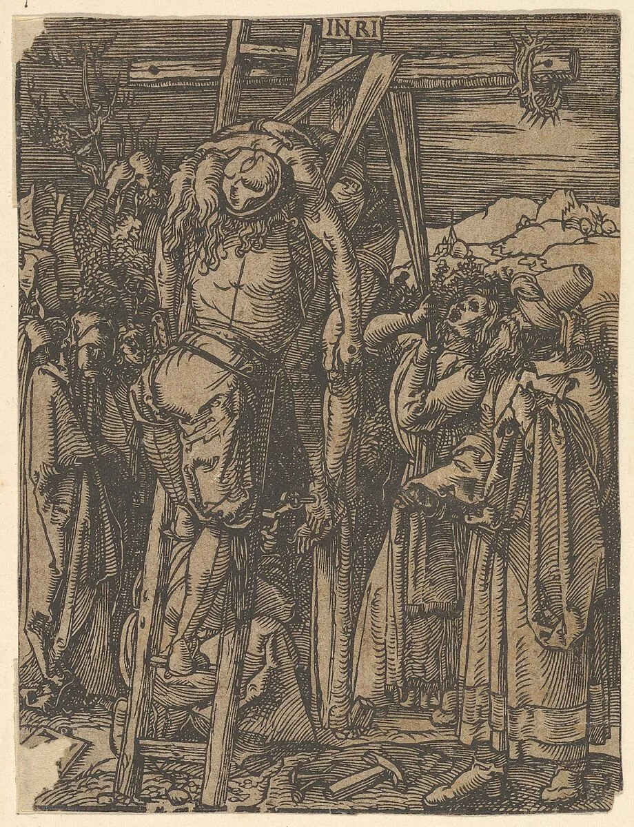The Descent from the Cross, from The Little Passion (copy) — Albrecht Dürer|Johannes Mommaert