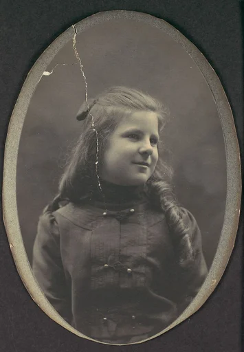 [Girl with Ringlets, Half Length]