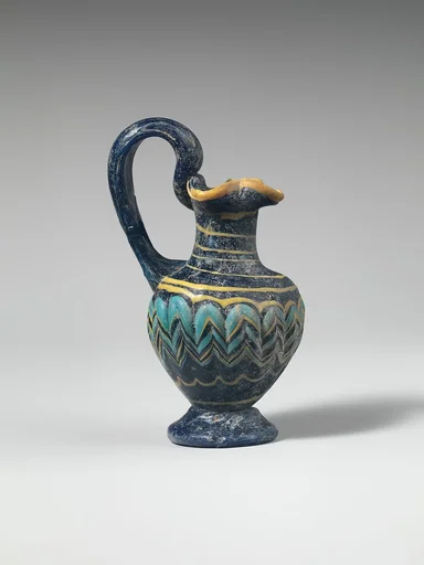 Glass oinochoe (perfume jug)