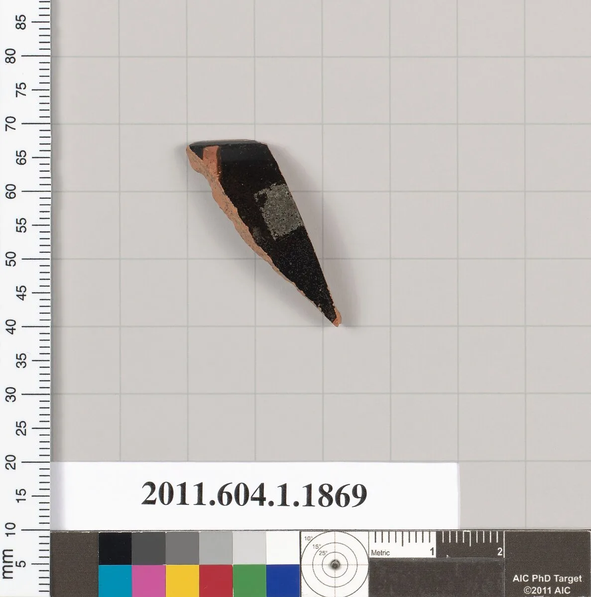 Terracotta rim fragment of a kylix (drinking cup) — Unknown