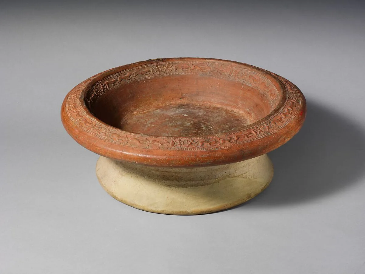 Terracotta brazier — Unknown