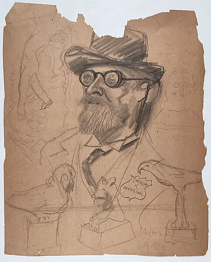 Study for Portrait of Dikran Kelekian