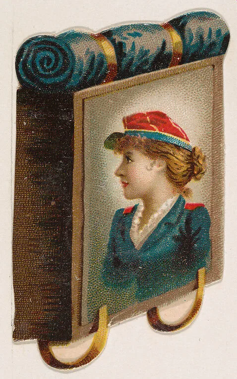 Backpack, from the Novelties series (N228, Type 3) issued by Kinney Bros. — Kinney Brothers Tobacco Company