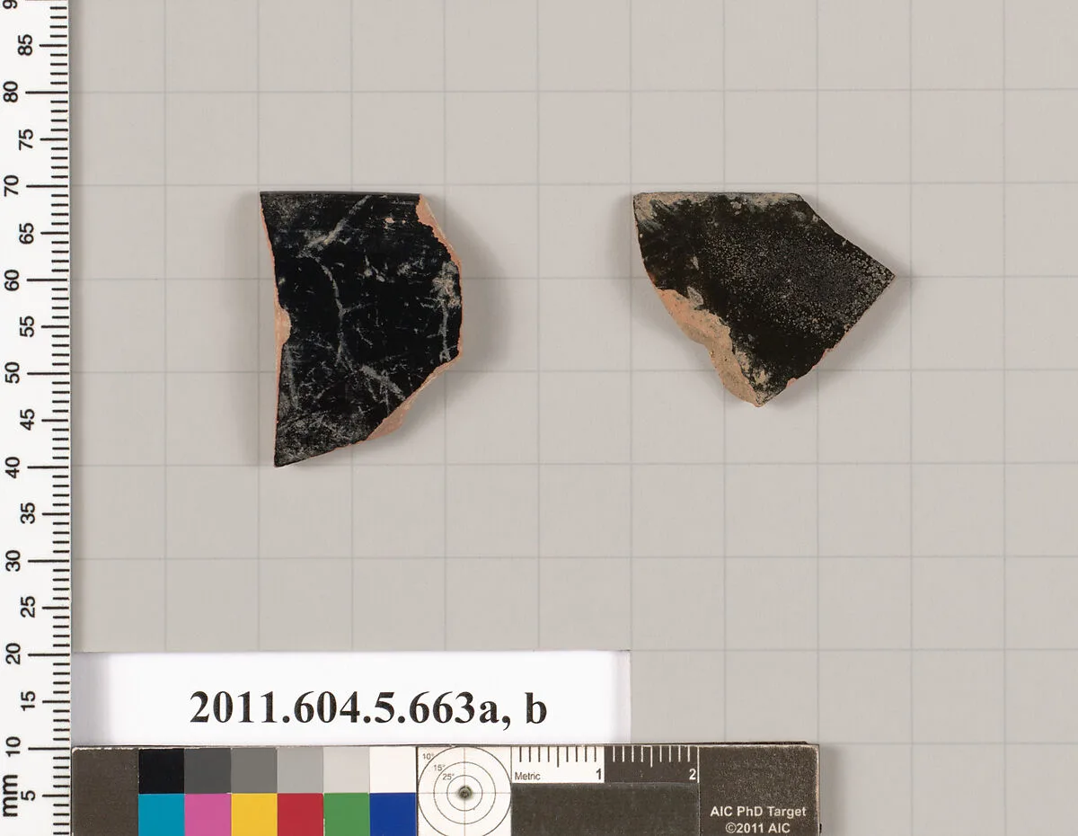 Terracotta rim fragments of kylikes (drinking cups) — Unknown