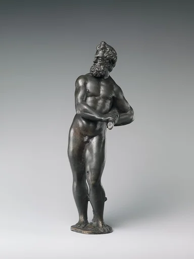 Hercules carrying his club