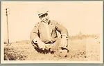 [Walker Evans Jr. Seated in Field]