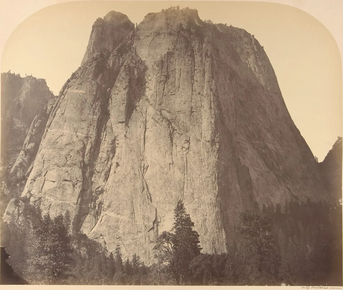 Cathedral Rock — Carleton E. Watkins
