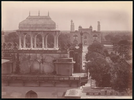 [Akbar's Tomb and Gardens, Sikandra, India]