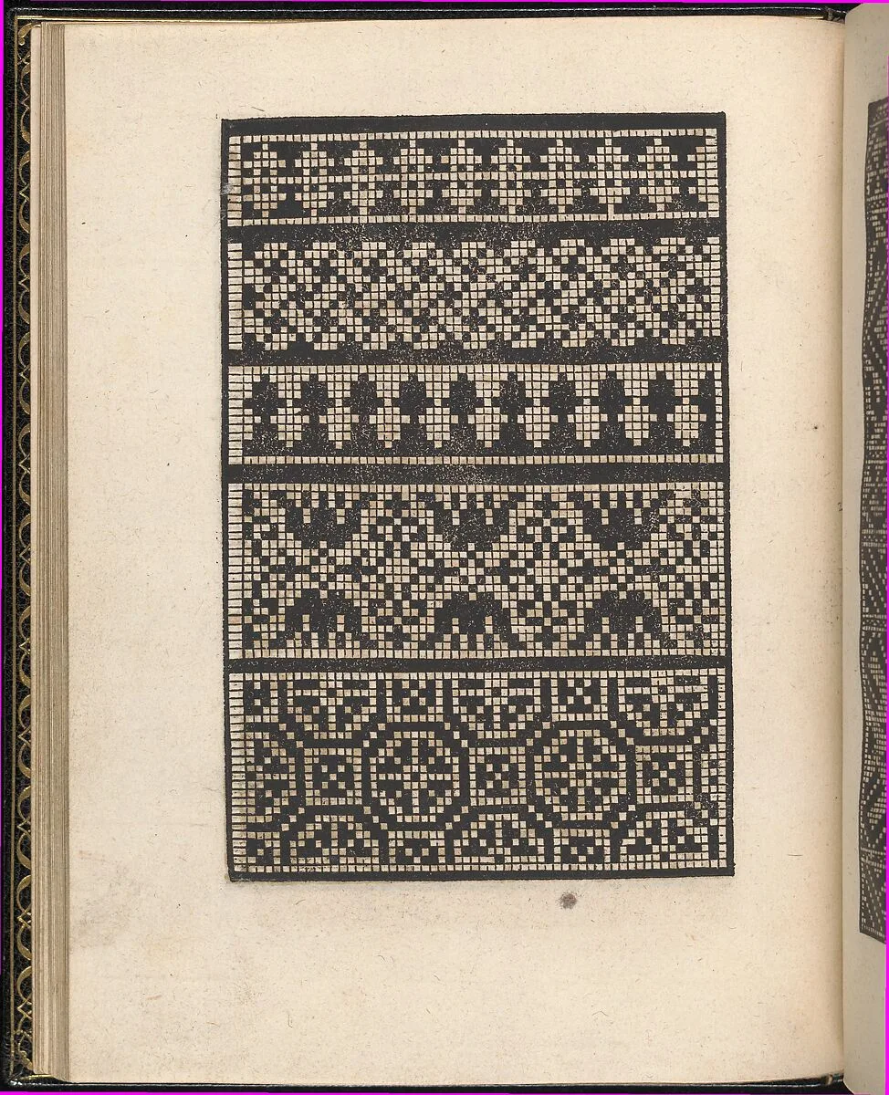 Page from Ein new kunstlich Modelbuch...(Page 23v) — Peter Quentel