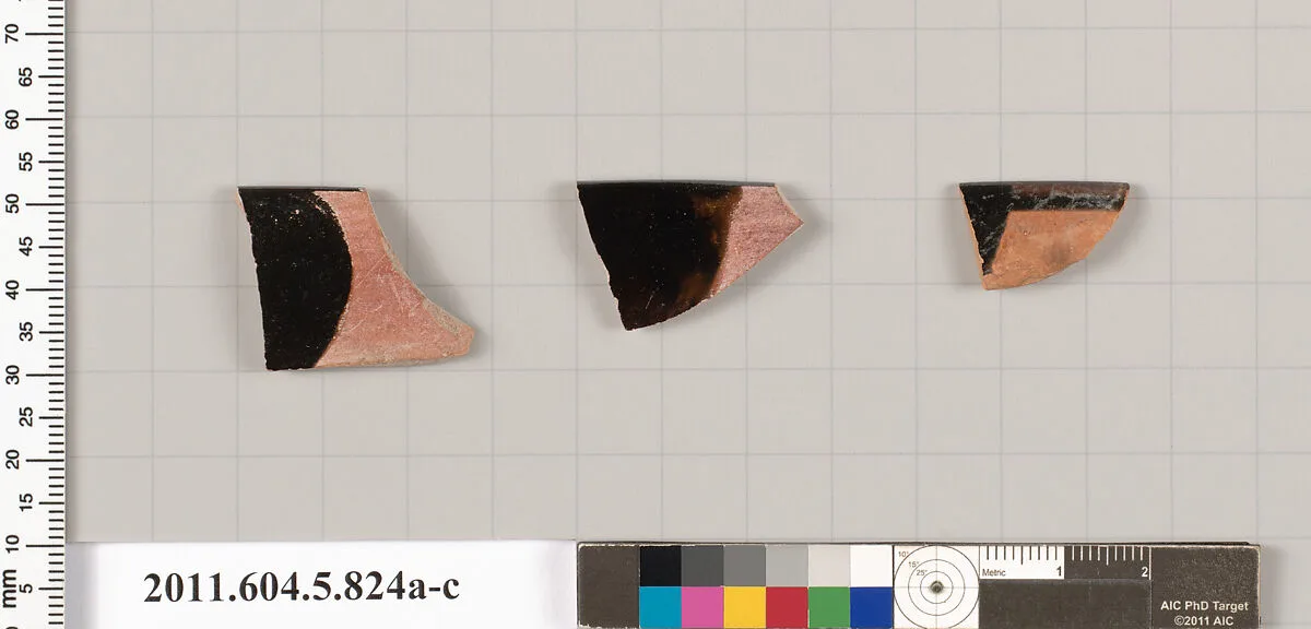 Terracotta rim fragments of kylikes (drinking cups) — Unknown