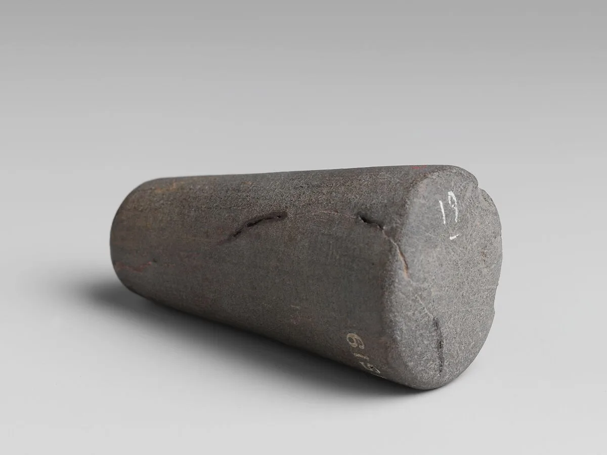 Chlorite pestle — Unknown