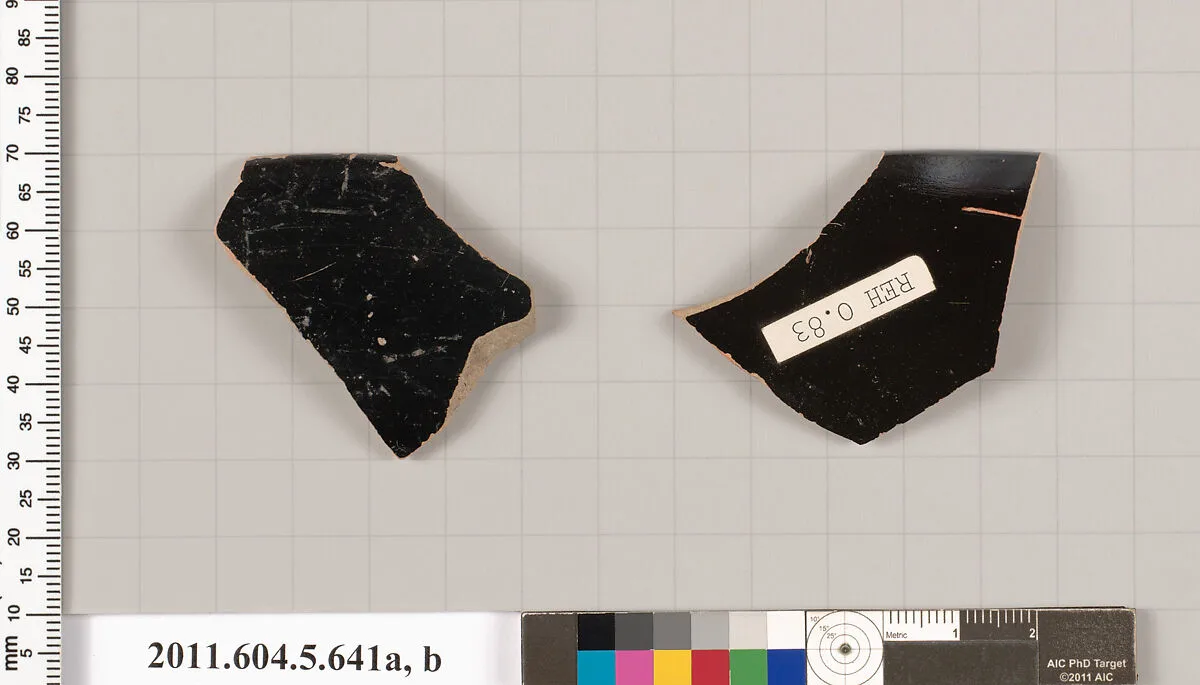 Terracotta rim fragments of kylikes (drinking cups) — Unknown