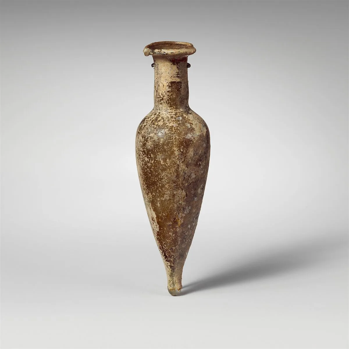 Glass perfume bottle — Unknown