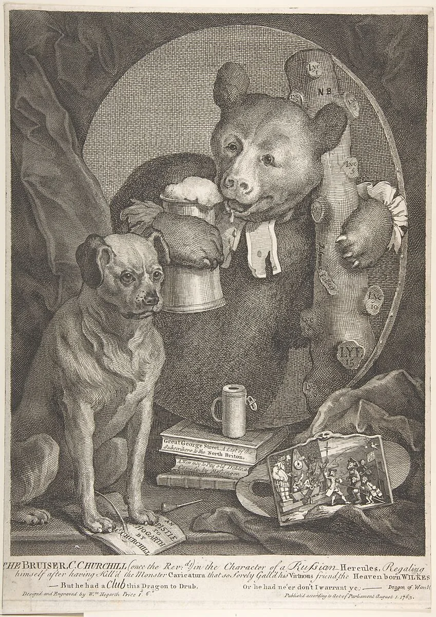 The Bruiser — William Hogarth|Charles Churchill